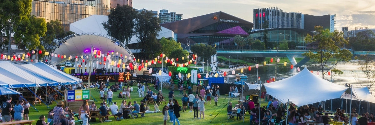 A festival in Adelaide