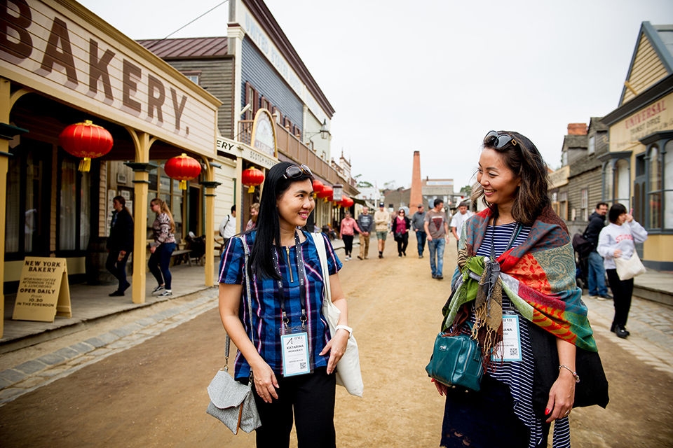 AIME 2020 Uncover Melbourne Tours; Sovereign Hill; Ballarat; business event; business; event