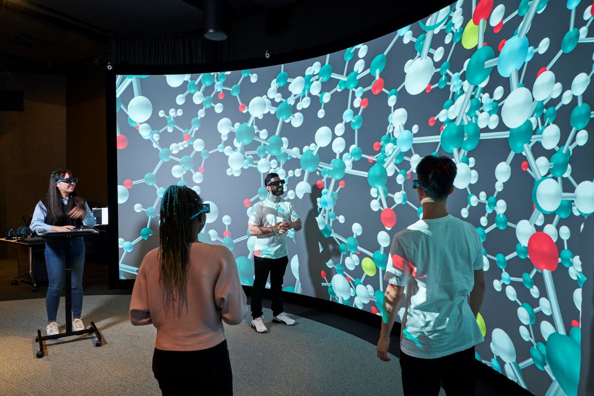 The Hub for Immersive Visualisation and eResearch (HIVE)
